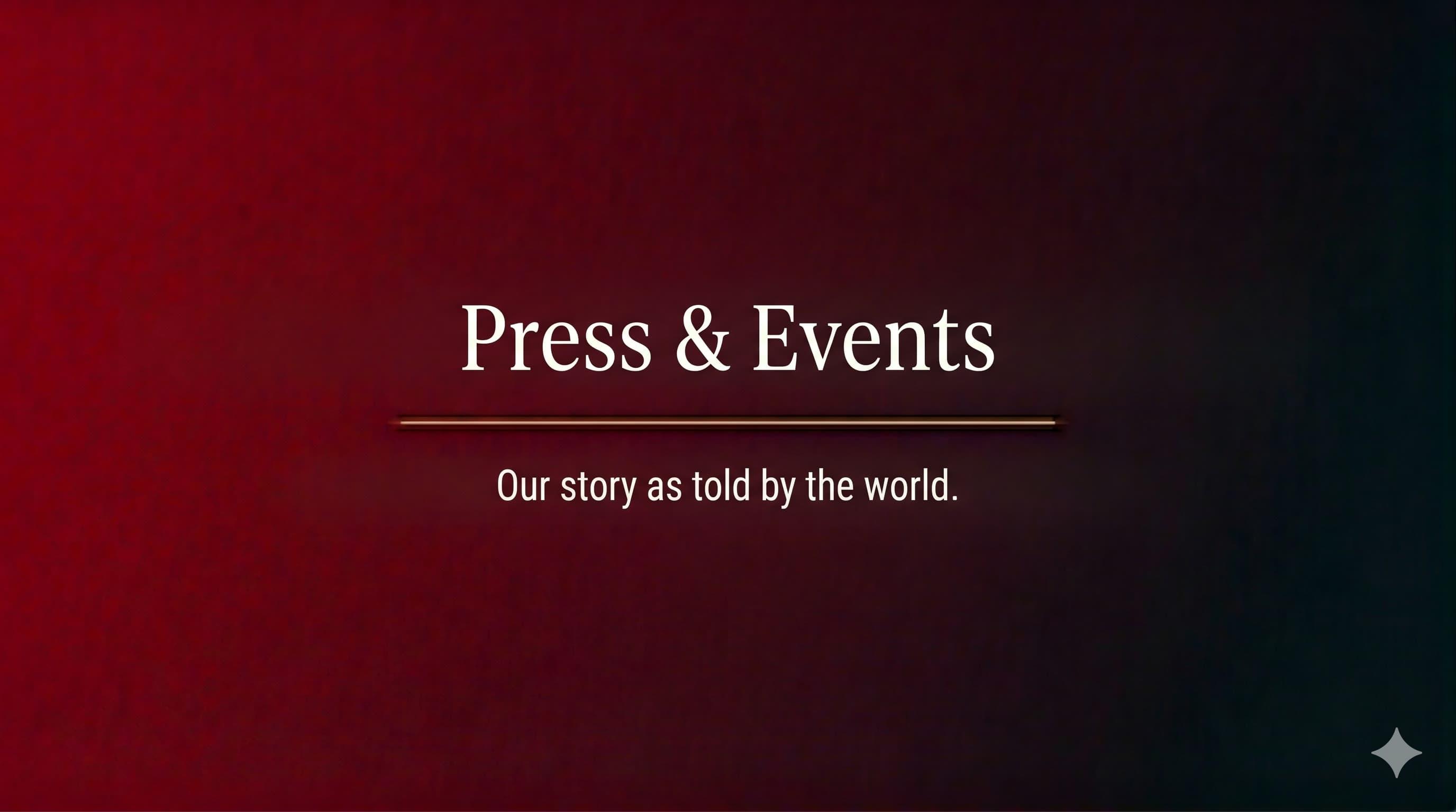 Press & Events